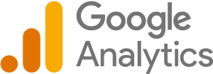 Google Analytics logo indicating integration with analytics and measurement tools.