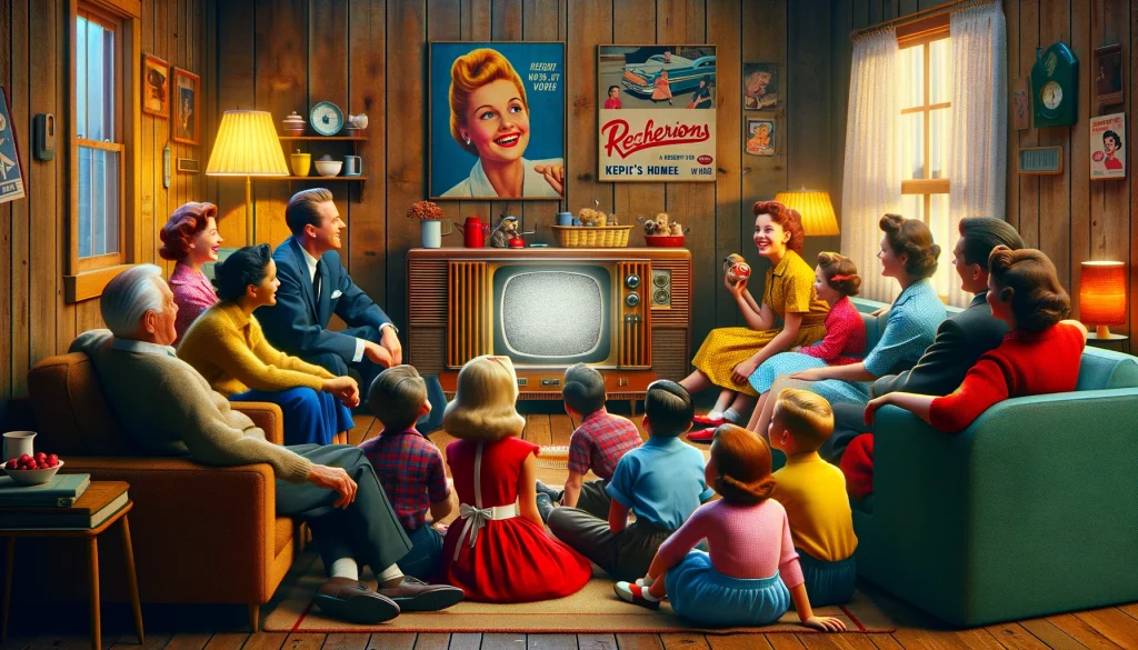 Early Days of Television Advertising (1950s-1970s)