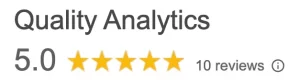 5.0 Google Reviews for Quality Analytics TV Attribution